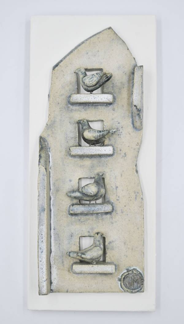 - a , Ceramic Sculpture by Sarah McCormack, measuring 22 x 12 cm (H x W) £85
